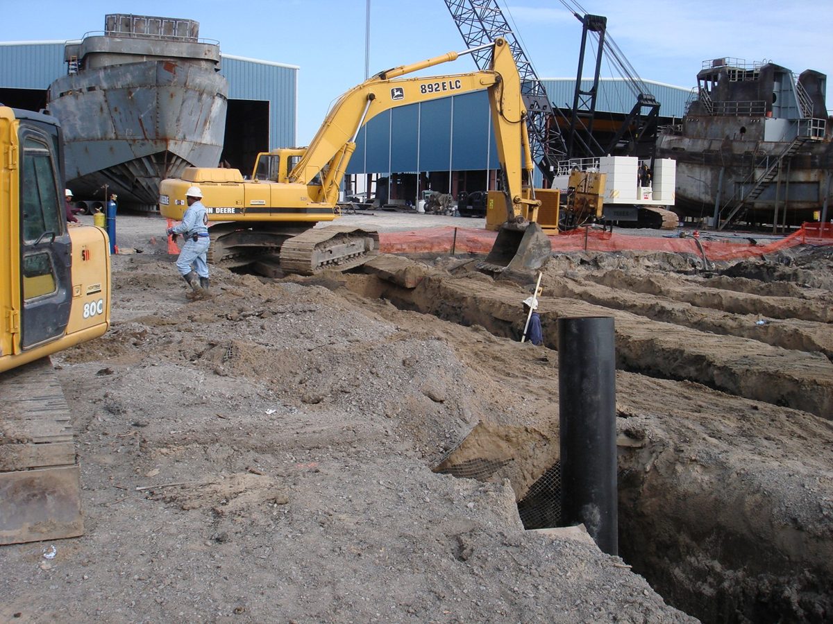 deep foundation repair service photograph